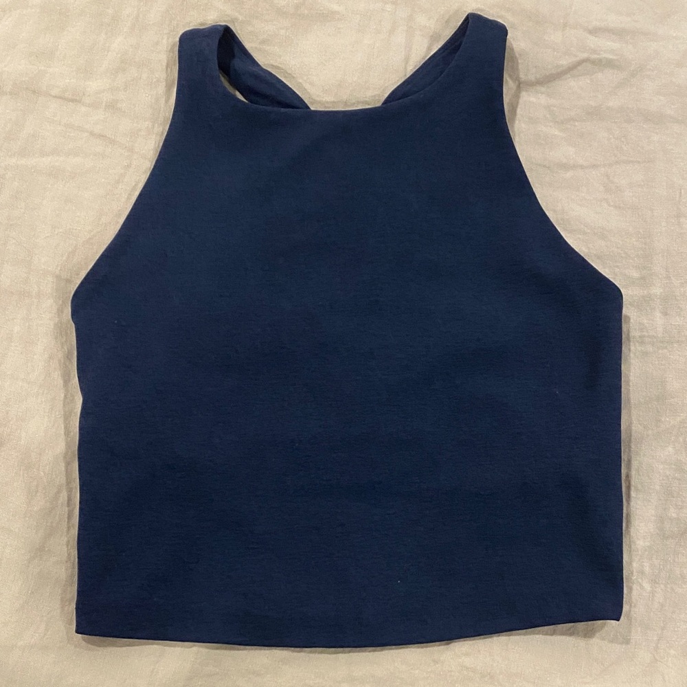 Beyond Yoga Deep Blue Top